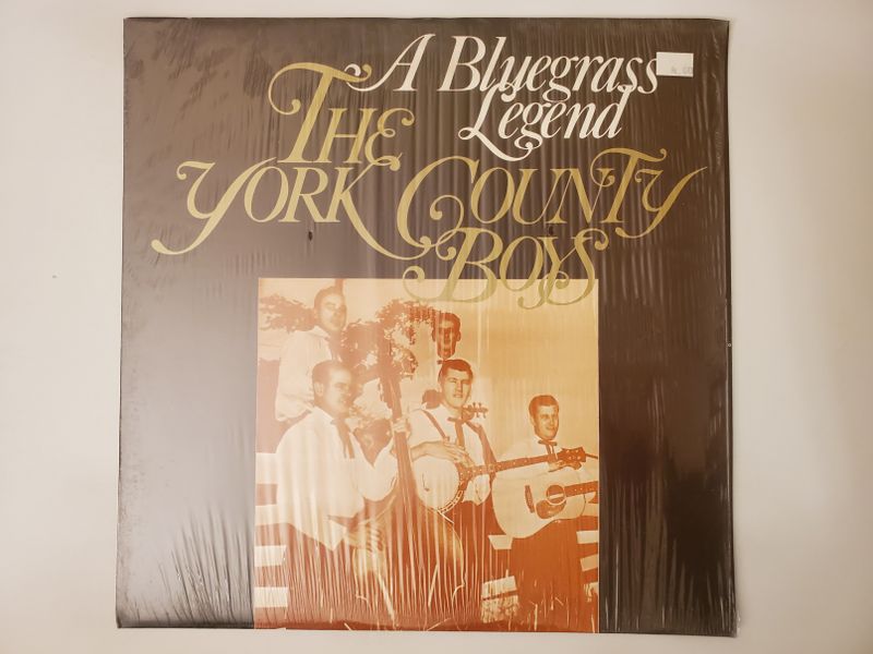The York County Boys A Bluegrass Legend vinyl record